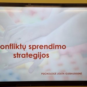 KONFLIKTŲ SPRENDIMO STRATEGIJOS